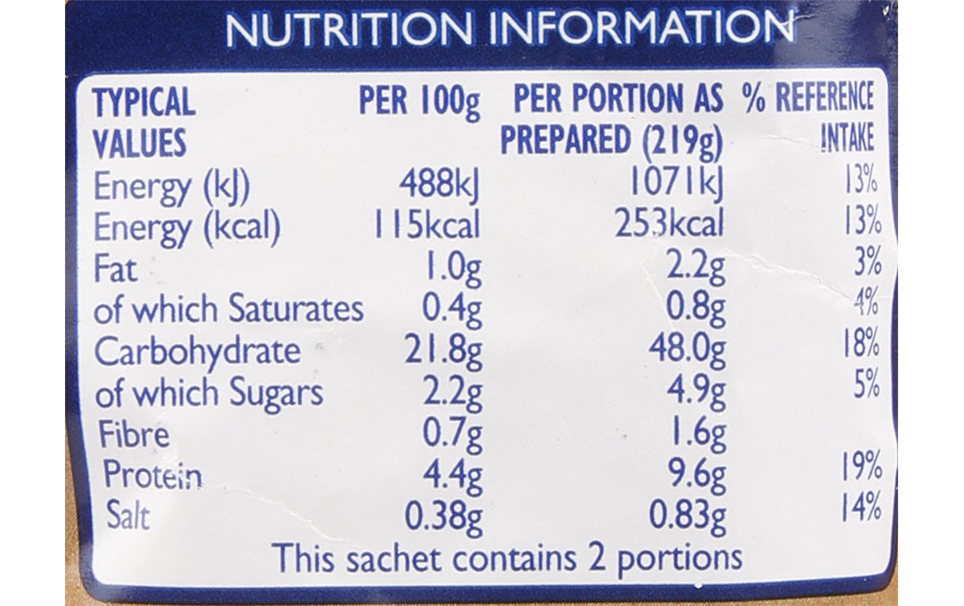 Batchelors Super Pasta 'n' Sauce Chicken & Mushroom Flavour   Pack  122 grams